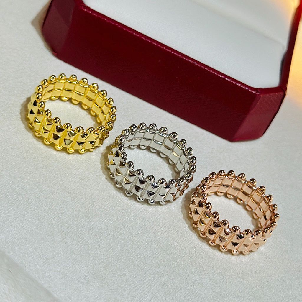 [Super CiCi] CLASH 9.2MM DOUBLE ROW RING