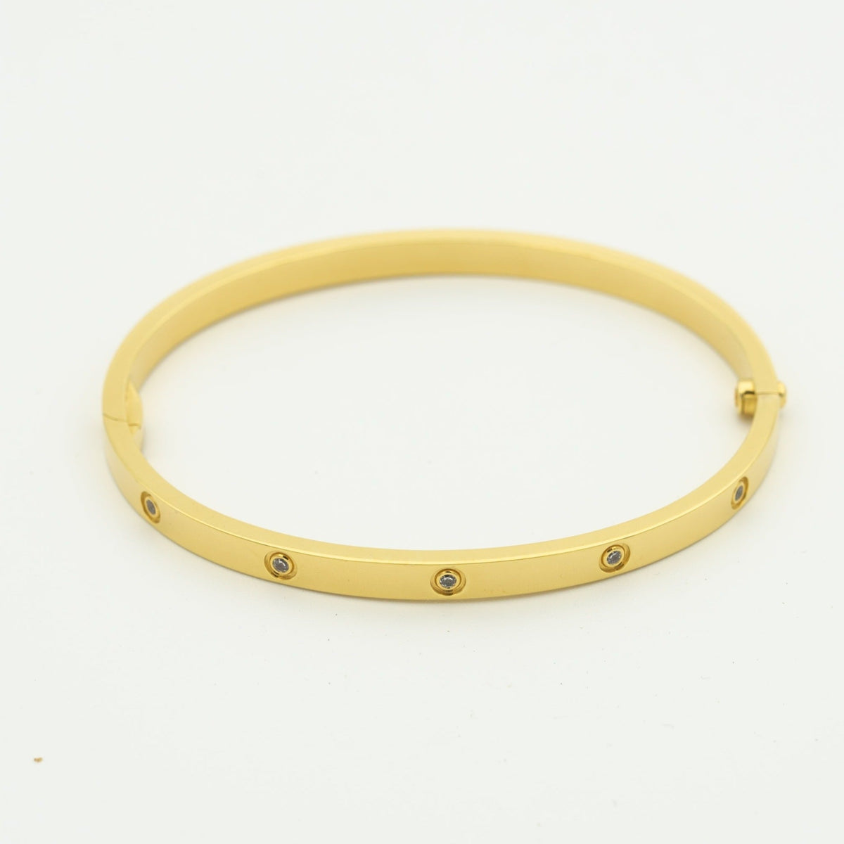 [Super CiCi ]LOVE ARMBAND 3,65 MM 10 DIAMANTEN