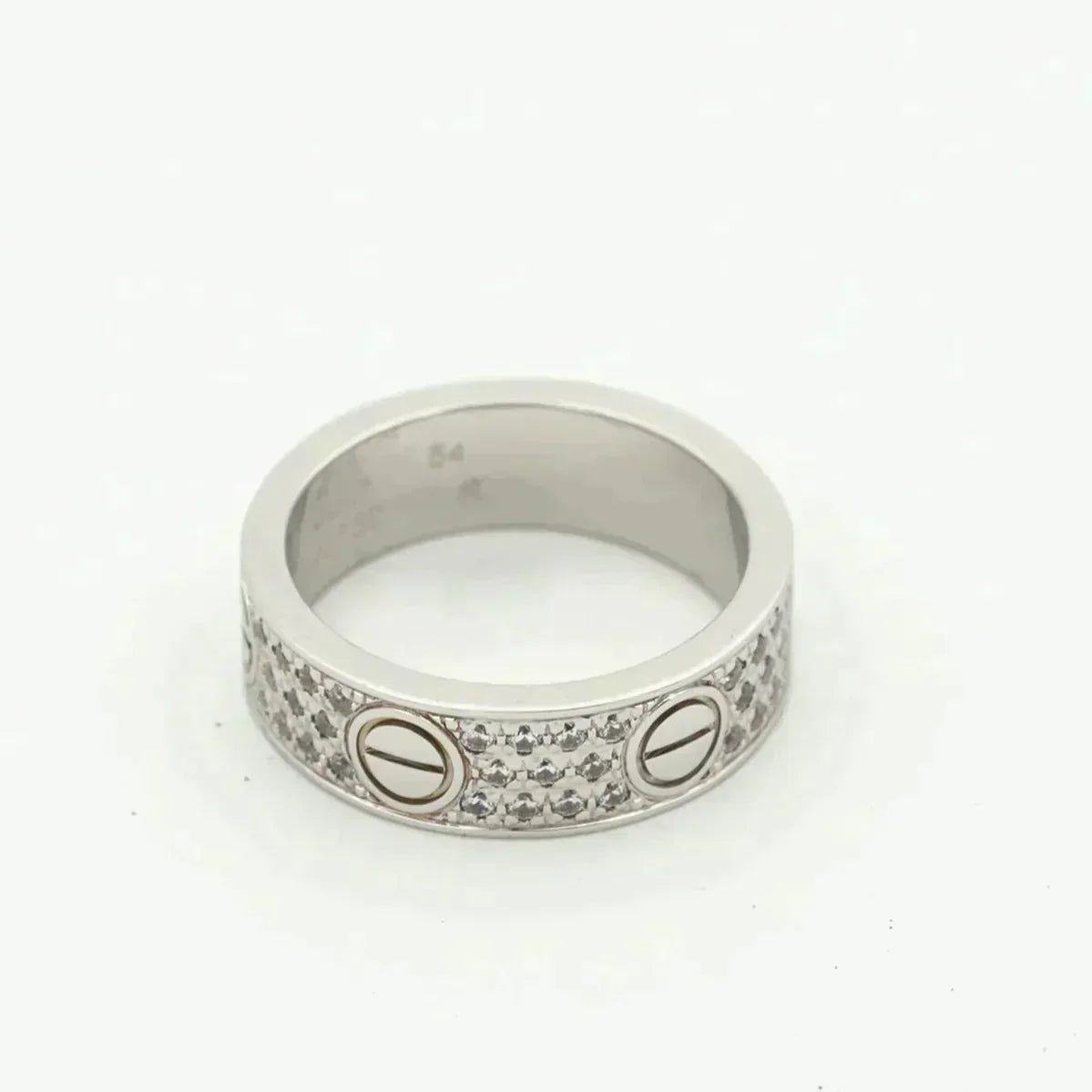 [Super CiCi ]LOVE RING 5,5 MM MIT DIAMANT-PAVÉ