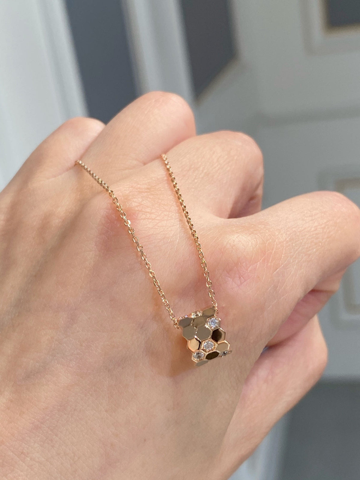 [Super CiCi ]BEE LOVE DIAMANT-HALSKETTE