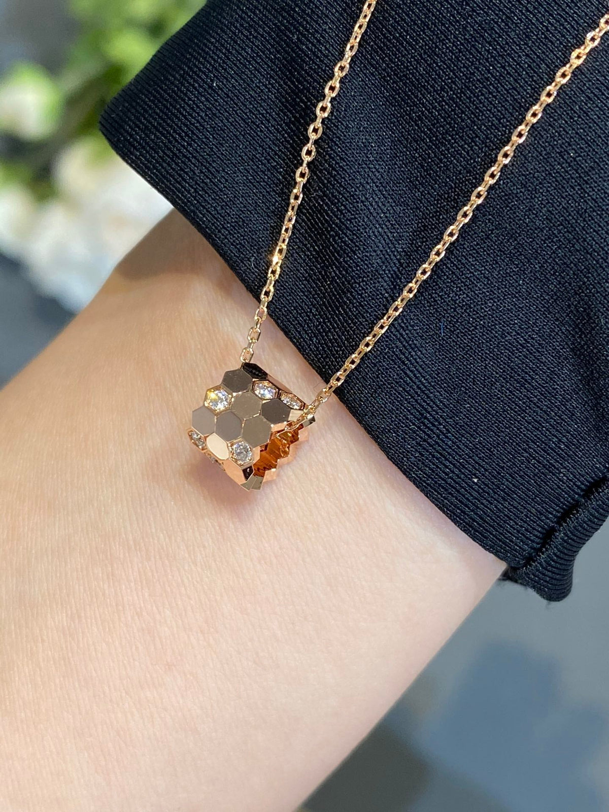 [Super CiCi ]BEE LOVE DIAMANT-HALSKETTE