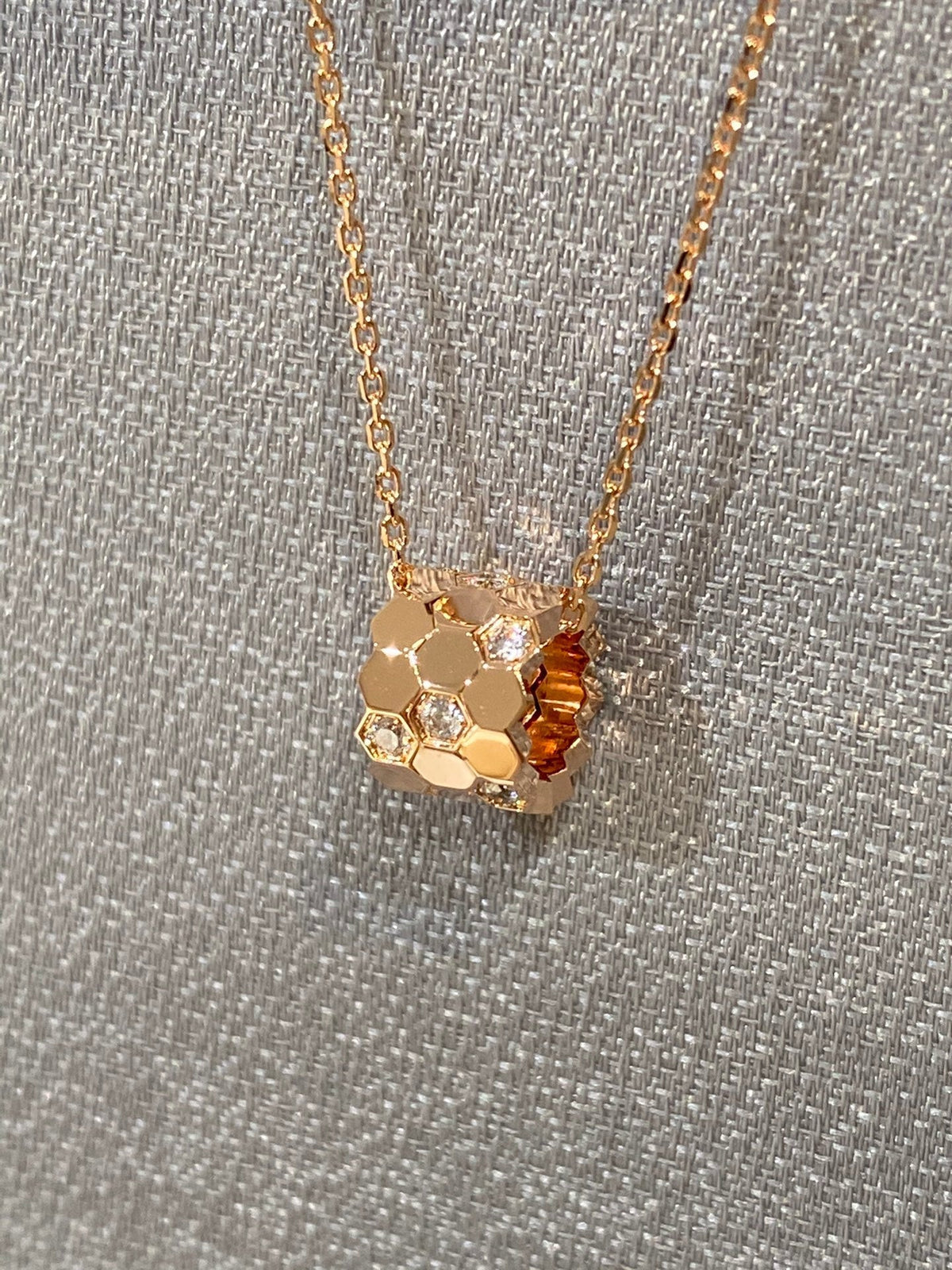 [Super CiCi ]BEE LOVE DIAMANT-HALSKETTE