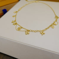 [Bieber Jewelry ]BLOOMING SUPPLE NECKLACE BRASS