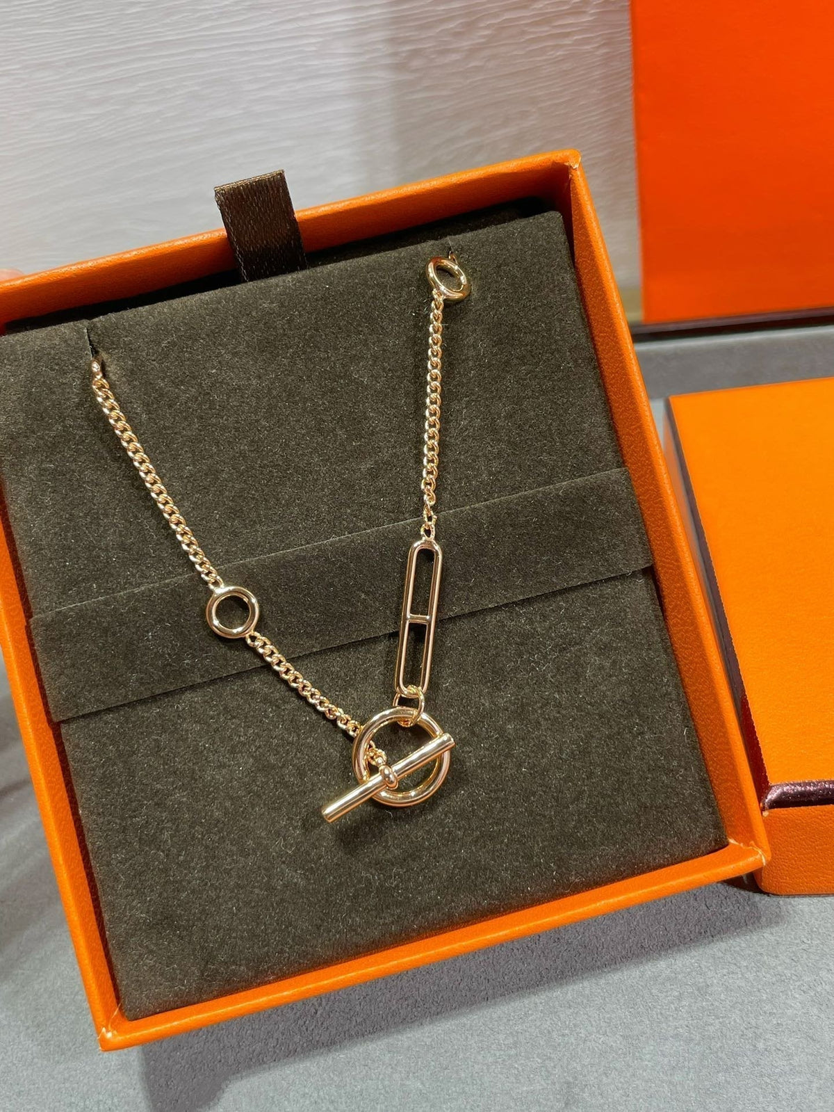 [Super CiCi ]HM STERLING CHAINE D'ANCRE HERZ