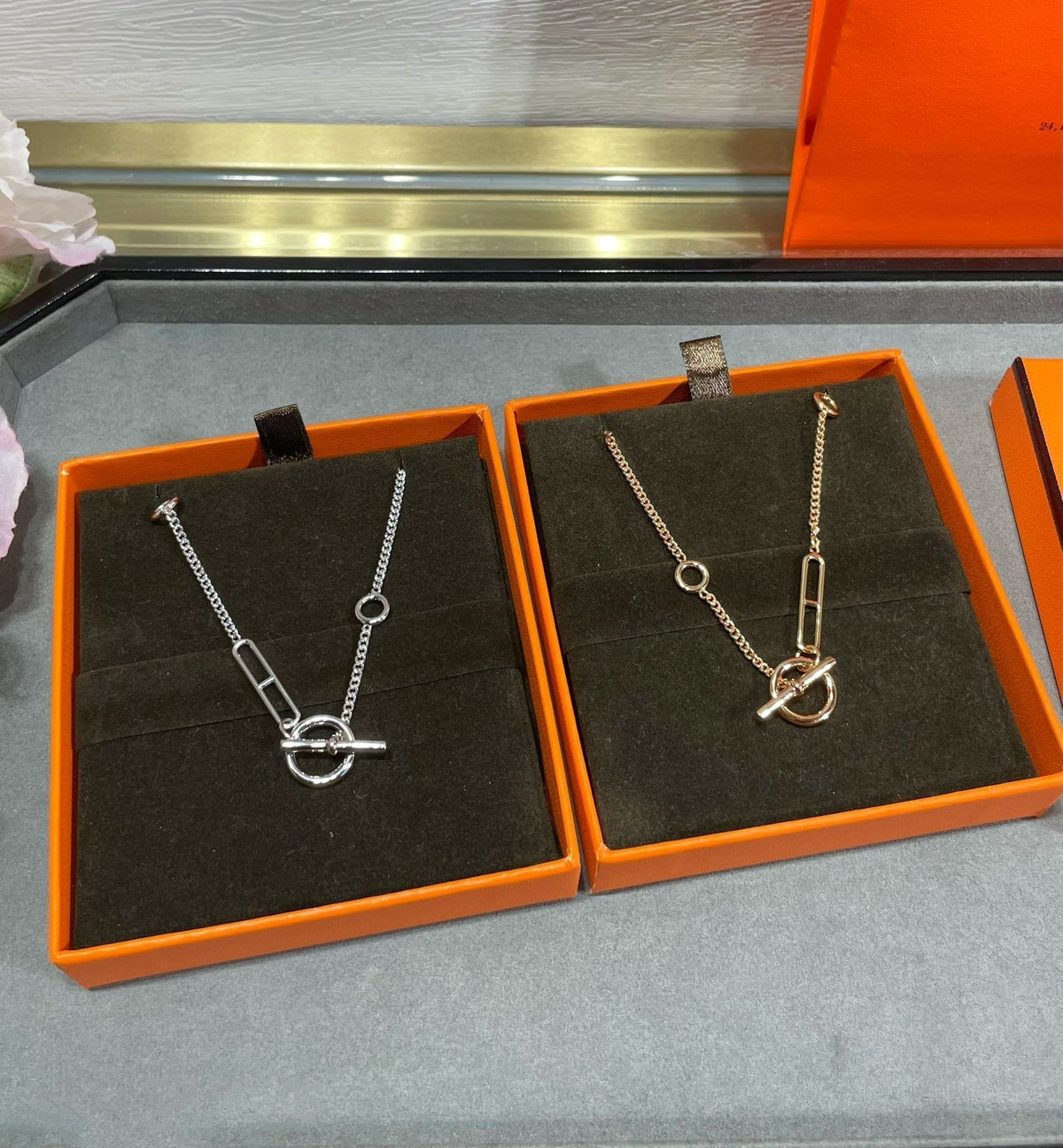 [Super CiCi ]HM STERLING CHAINE D'ANCRE HERZ
