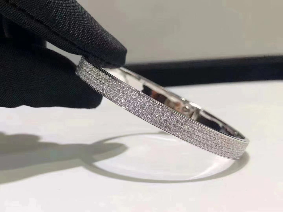 [Super CiCi ]HM KELLY ARMBAND AUS SILBER MIT DIAMANT-VOLLAUSFASSUNG