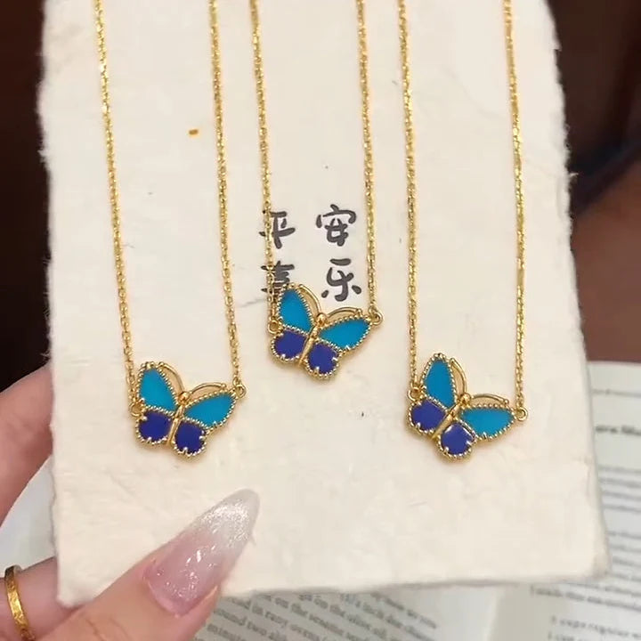 [Super CiCi] 2026 NEUE LUCKY BUTTERFLY HALSKETTE MIT 1 MOTIV