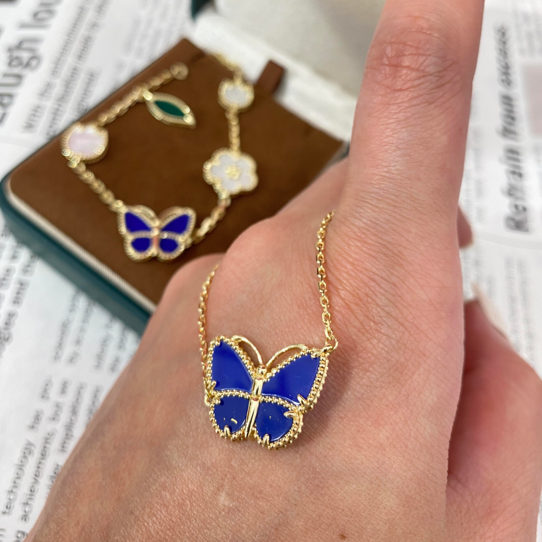 [Super CiCi] 2026 NEUE LUCKY BUTTERFLY HALSKETTE MIT 1 MOTIV