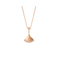 [Bieber Jewelry ]DREAM NECKLACE PINK GOLD DIAMOND