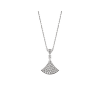 [Bieber Jewelry ]DREAM NECKLACE SILVER FULL DIAMOND