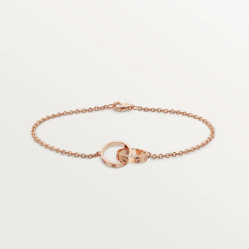 [Super CiCi ]LOVE BRACELET DOUBLE RING