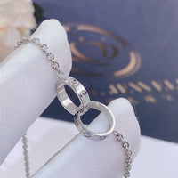 [Bieber Jewelry ]LOVE BRACELET DOUBLE RING