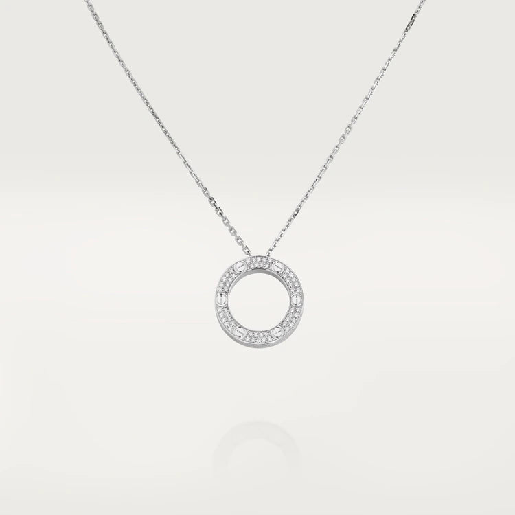 [Super CiCi ]LIEBESKETTE VERSTELLBAR SILBER