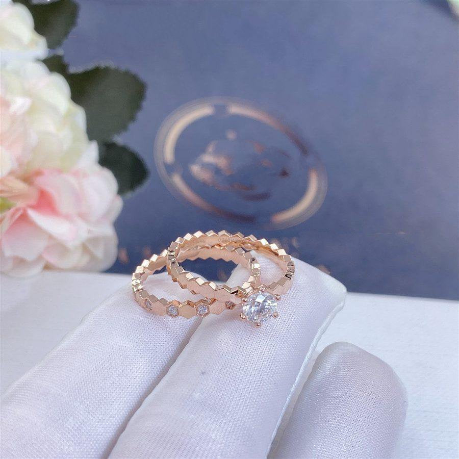 [Super CiCi ]BEE LOVE RING ROSÉGOLD DIAMANT