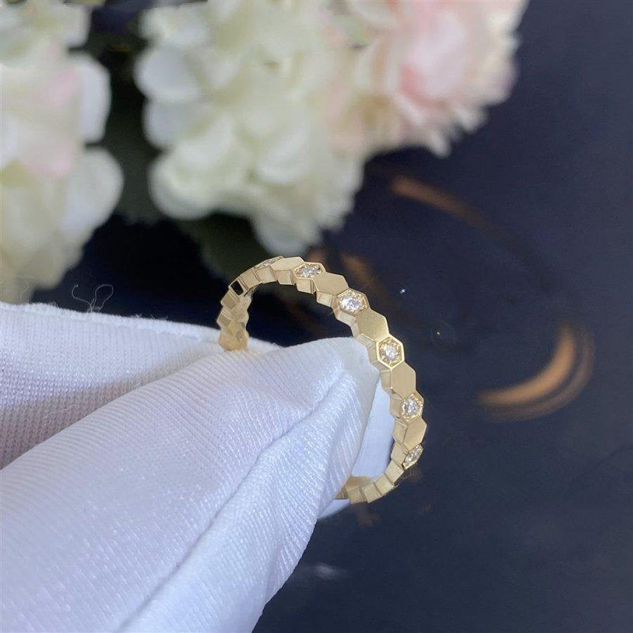 [Super CiCi ]BEE LOVE RING GOLD DIAMANT