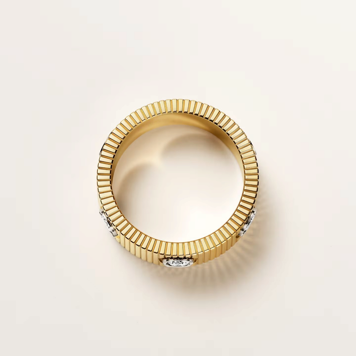 [Super CiCi]LOVE 6.5MM UNLIMITED RING, 6 DIAMONDS