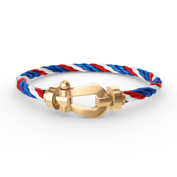 [Super CiCi ]FORCE LARGE HORSESHOE NO DIAMOND BRACELET GOLD