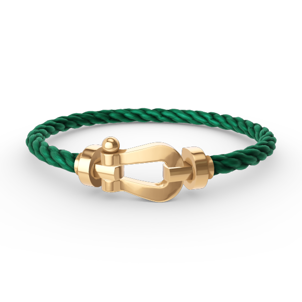 [Super CiCi ]FORCE LARGE HORSESHOE NO DIAMOND BRACELET GOLD
