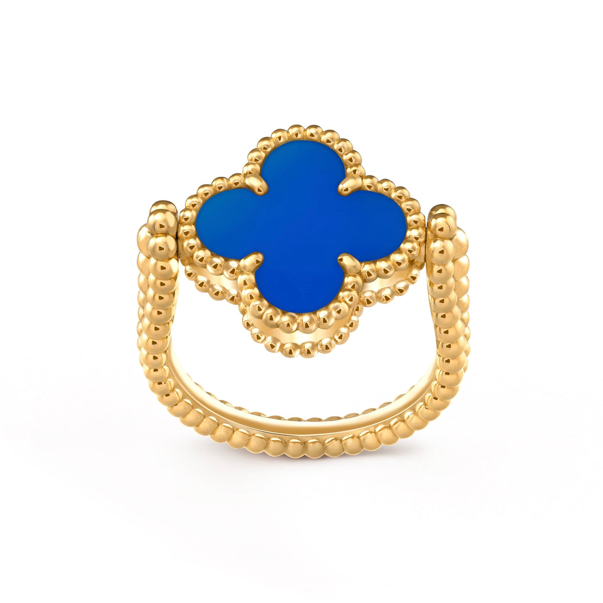 [Super CiCi ]CLOVER WENDE-RING BLAUER ACHAT