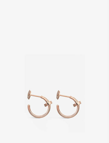 [Super CiCi ]JUSTE EARRINGS PINK GOLD