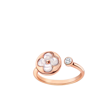 [Super CiCi ]SUN 1 DIAMOND PINK MOP RING