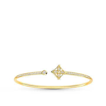 [Super CiCi ]IDYLLE GOLD-ARMBAND OFFEN MIT DIAMANT-PAVÉ