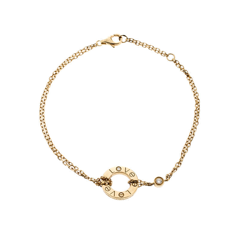 [Super CiCi ]LIEBESARMBAND 2 DIAMANTEN