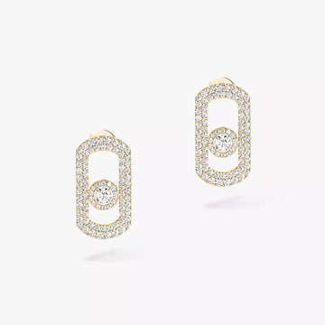 [Super CiCi]So Move Pave_-Set Diamond Earrings in Silver