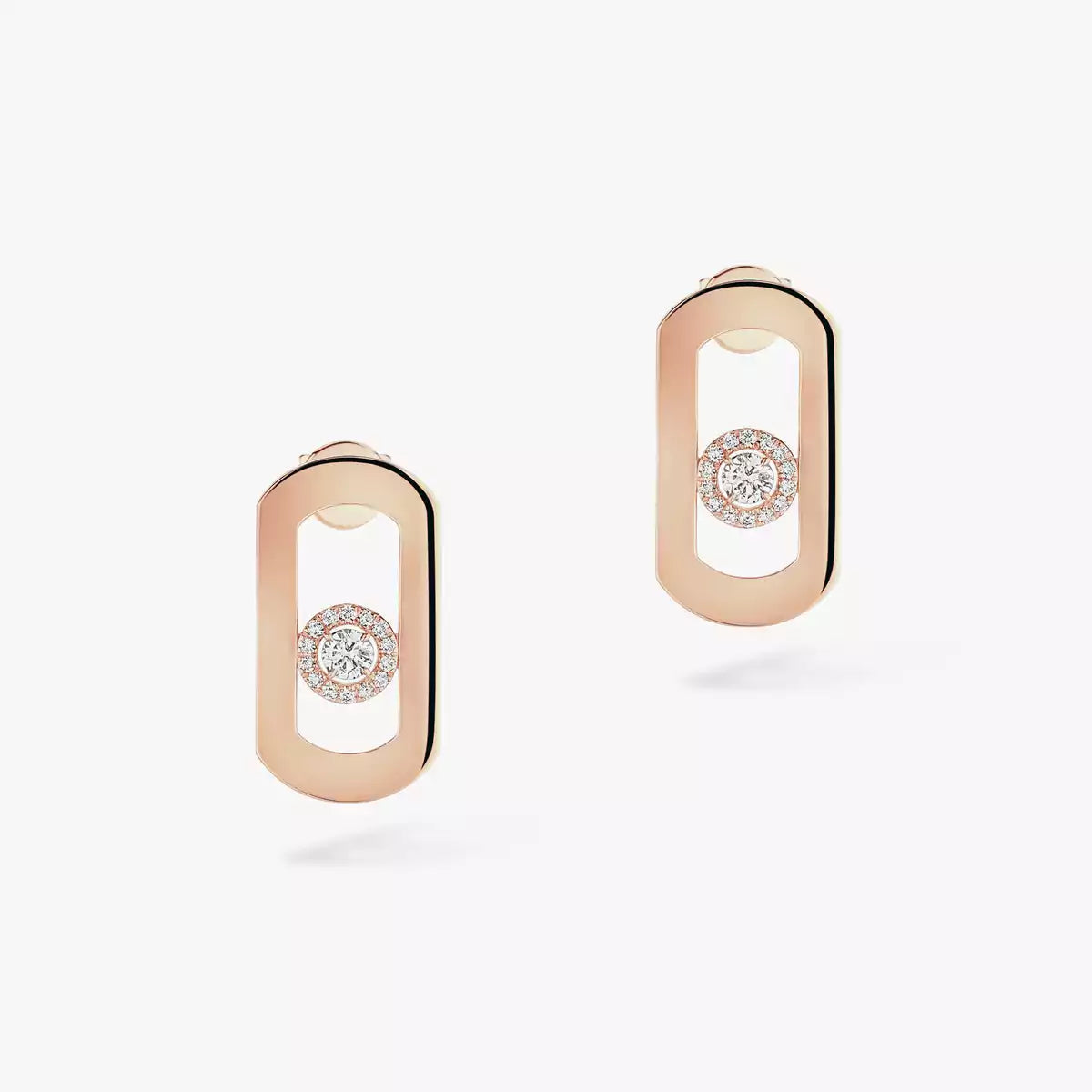 [Super CiCi]So Move Diamantohrringe in Gelbgold
