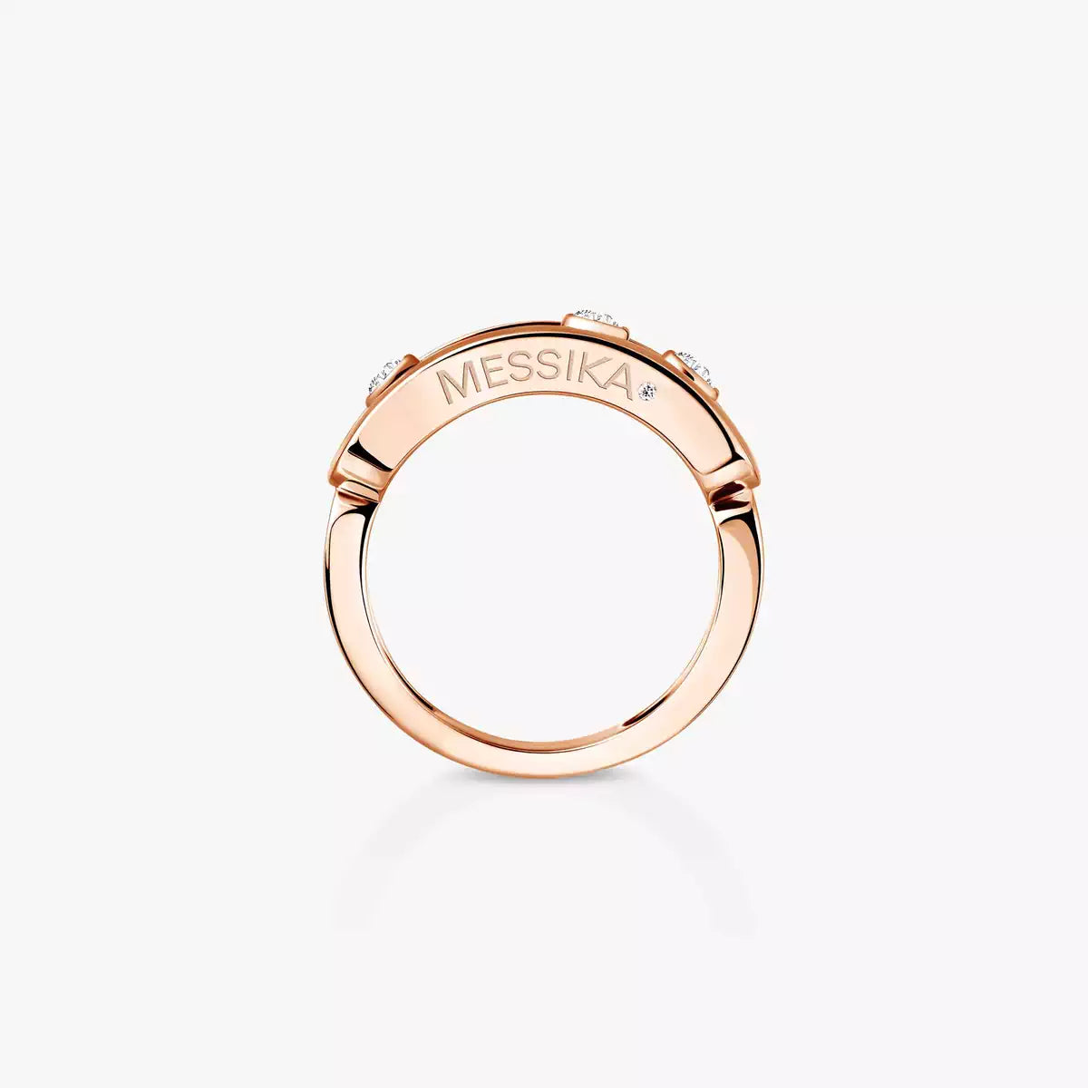 [Super CiCi]  Move Gold Diamond Ring