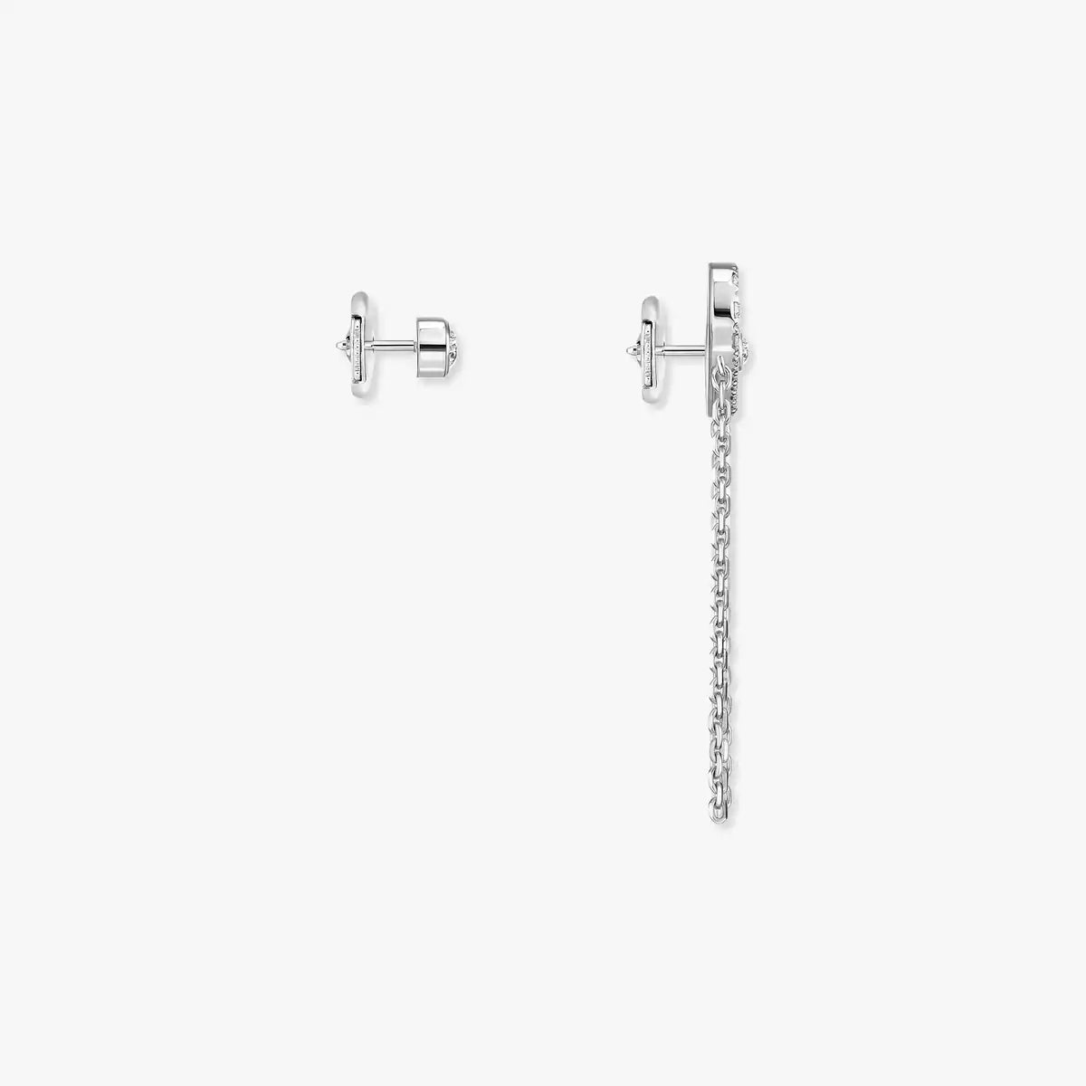 [Super CiCi]Move Uno Diamond Earrings