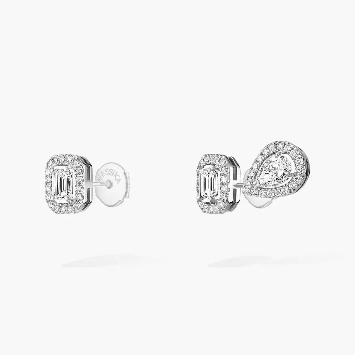 [Super CiCi]Diamantohrringe 0,10ct My Twin 1+2