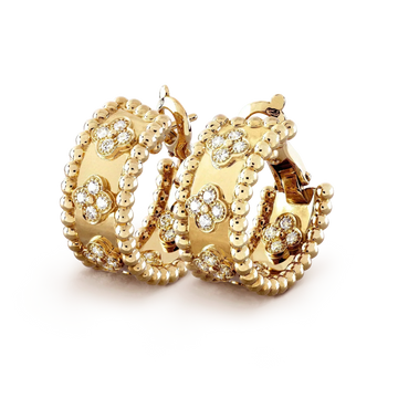 [Super CiCi ]PERLEE DIAMOND EARRINGS