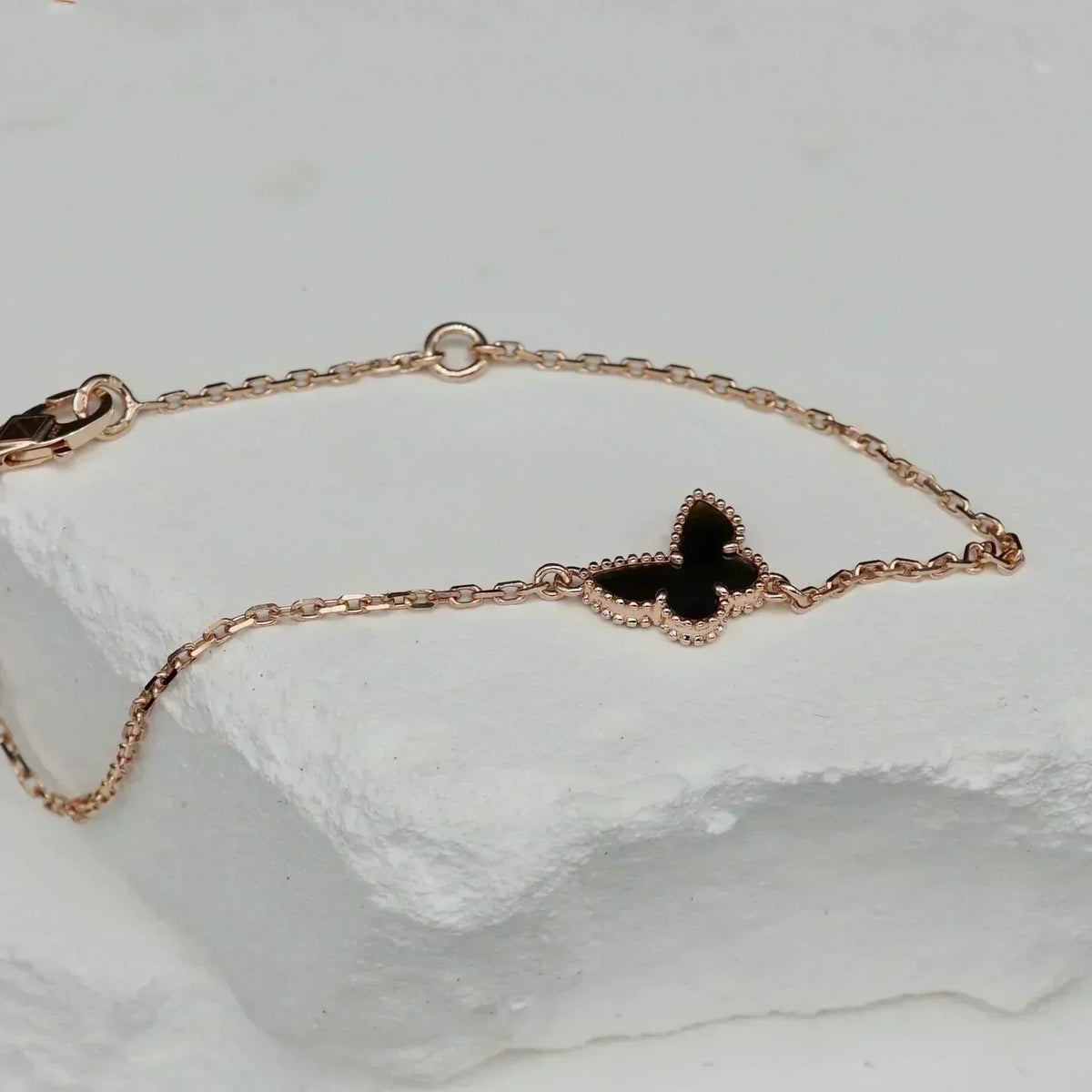 [Super CiCi ]BUTTERFLY ONYX SCHMETTERLINGSARMBAND