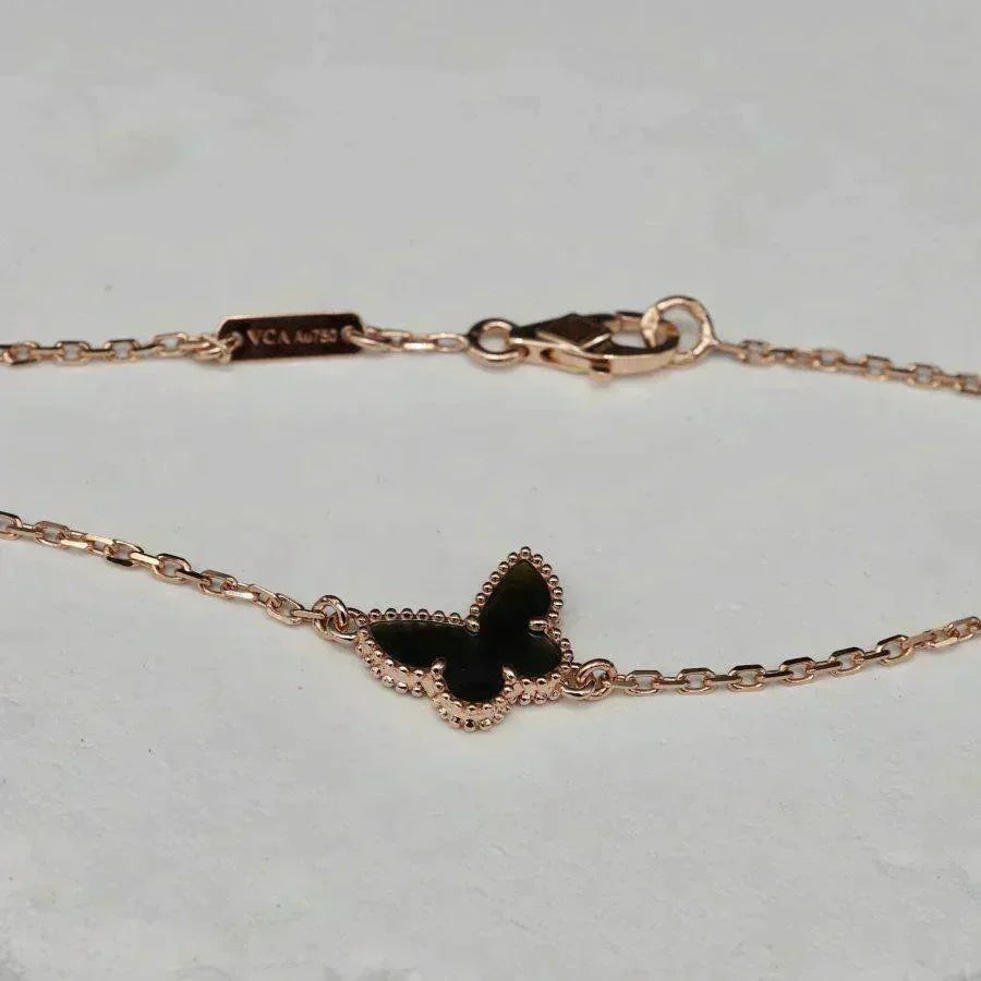 [Super CiCi ]BUTTERFLY ONYX SCHMETTERLINGSARMBAND