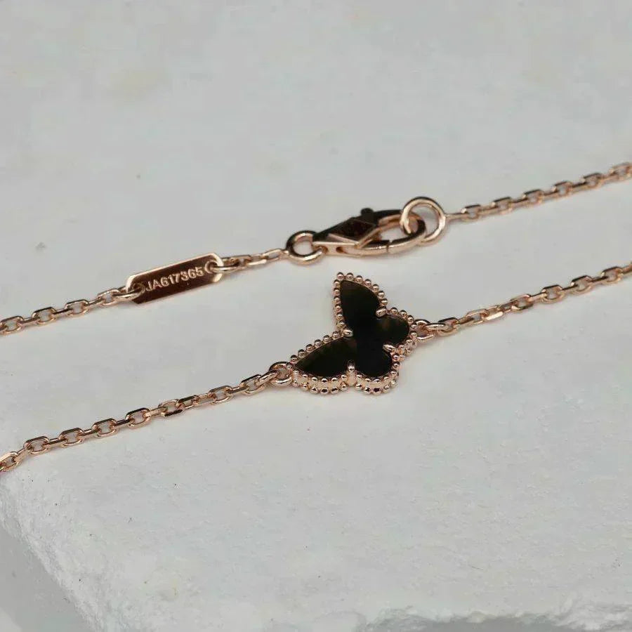 [Super CiCi ]BUTTERFLY ONYX SCHMETTERLINGSARMBAND