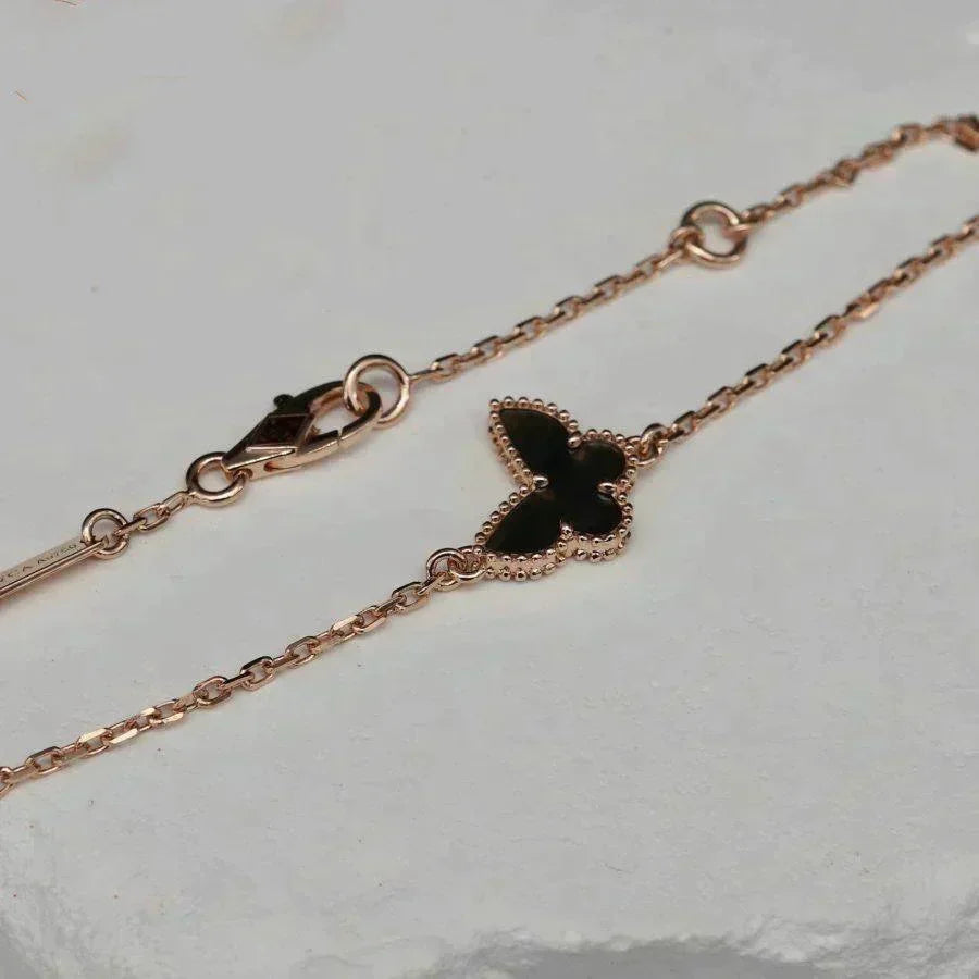 [Super CiCi ]BUTTERFLY ONYX SCHMETTERLINGSARMBAND