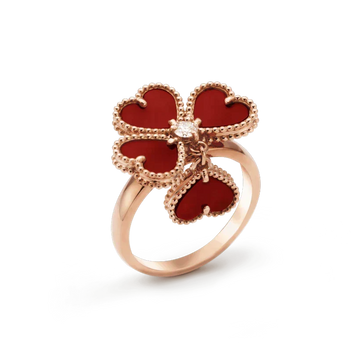 [Super CiCi ]SWEET CLOVER KARNEOL-RING